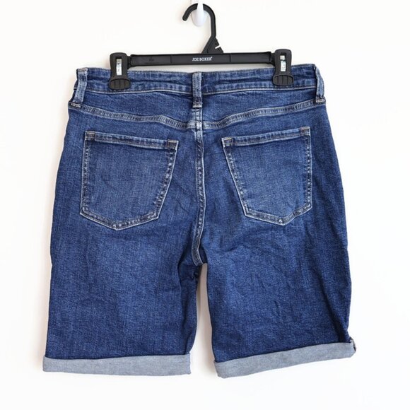 Gap Denim Shorts - 9" Bermuda Short - Dark Wash - Size 6/28 - Picture 2 of 10